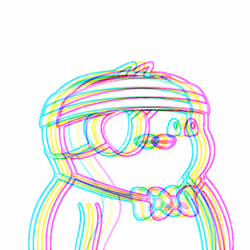 Glitched Penguin #8876