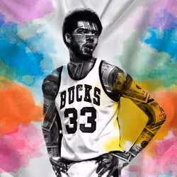 Money Art #7 Kareem Abdul-Jabbar