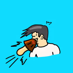 be struck by a mushroom