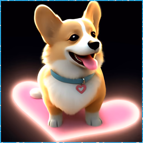Puppy on the heart　015