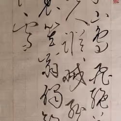 Chinese Calligraphy of Jin Shengyu#00058