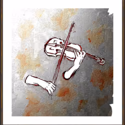 Man Playing Violin