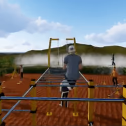 Street workout park 