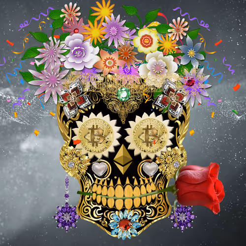 Crypto Sugar Skull