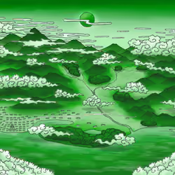 G013-g Kitakyushu Area GREEN