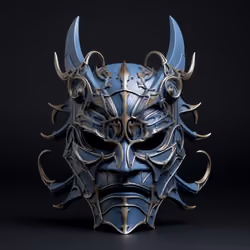 Mask of the Azure Sky