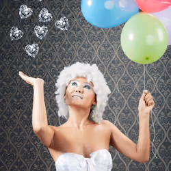 Valentine's Day Girl in Love Art Part IV