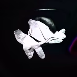 Tied Latex Gloves 219