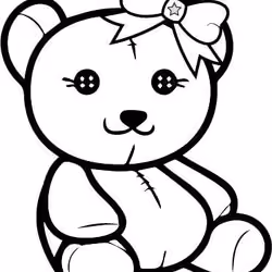 Adoble teddy with no color