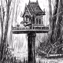 Spirit house san Phra Phum - X THAIGHOST