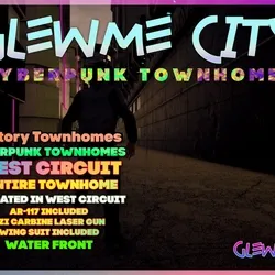 CYBERPUNK TOWNHOMES, GLEWME CITY #72