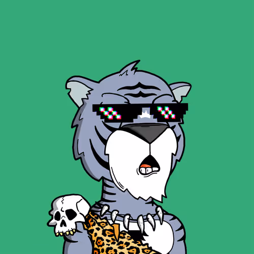 Grouchy Tiger Social Club #5128