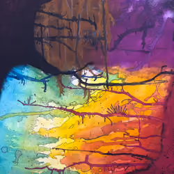 psychodelic forrest