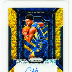 AARON HOLIDAY 2018 Panini Prizm #FRAHD Fast Break Rookie Autograph GOLD /10 PSA 10 Gem Mint #4918571