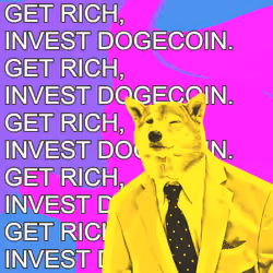 GET RICH, INVEST DOGECOIN.