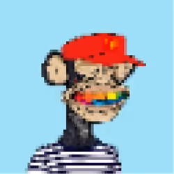Fast Food Pixel Ape #439