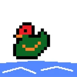 BATHING DUCK