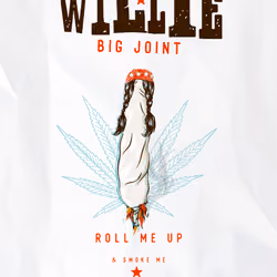 Roll Me Up And Smoke Me When I Die - BIG JOINT - Willie BIG NFT