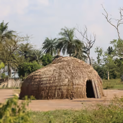 the Ancient hut of Africa