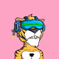 Grouchy Tiger Social Club #3884