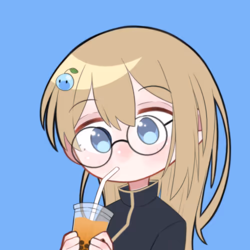Cute Glasses Girl Chibi