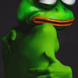 hug yourself pepe