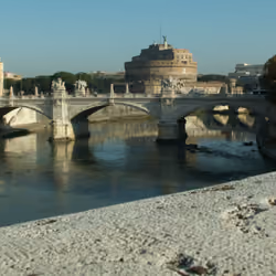 Vittorio Emanuele II Bridge and Castel Sant'Angelo