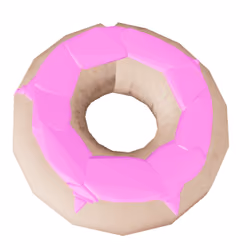 Delicious Strawberry Augmented Reality Donut
