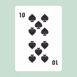 Twisted Deck - Ten of Spades