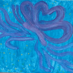 A free hand work - La belle libelule