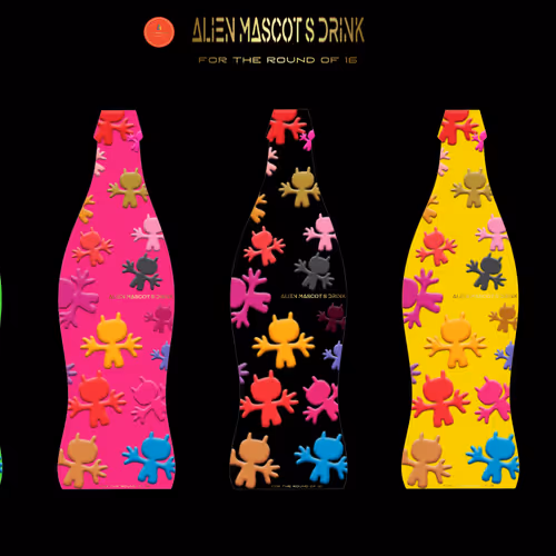 Alien Mascot's Drinks