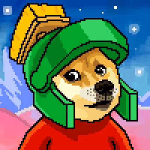 Dogepunks #114 - Martian Doge