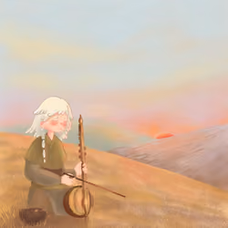 Mystical daughter of the mountains
