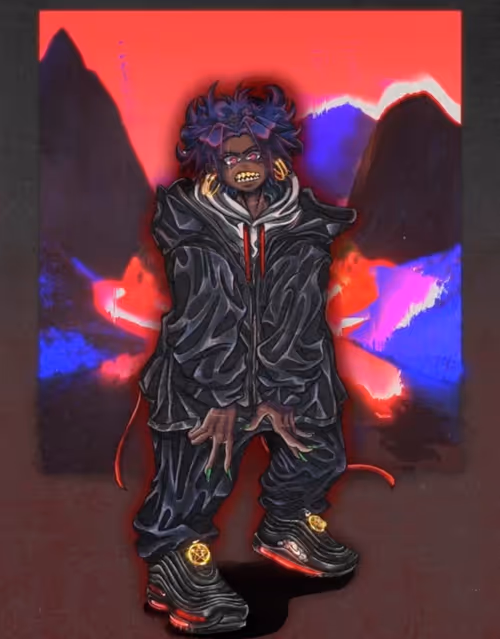 025a - RUTAMFI - "Gate to the Underworld" - Genesis Piece - 1 of 1