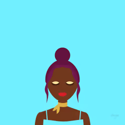 Topknot Lady 4