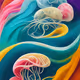 Defichains liquid colourful jelly