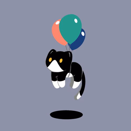 Flying cat #18