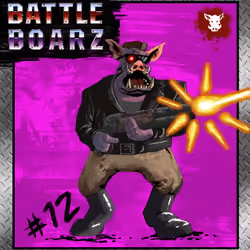 Battle Boar #12 - The TerminaBOAR (Unique, 1/1)
