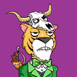 Grouchy Tiger Social Club #9471