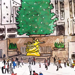 Rockefeller Center - Christmas NYC