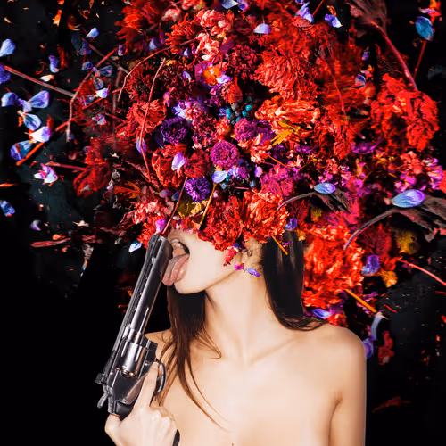 Black Aliens Secret Garden by Yuri Catania