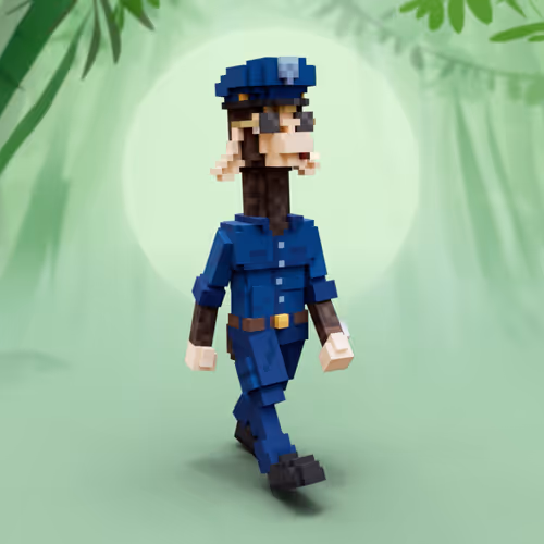 Boss Llama Voxels