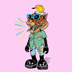 bobo drunk tiger #002
