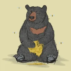 Time to Eat : Delicious Meal for Busy Lives / Black bear