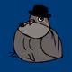 Sitting pigeons