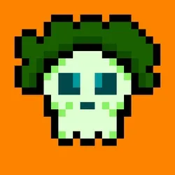 Kawaii SKULL #7355