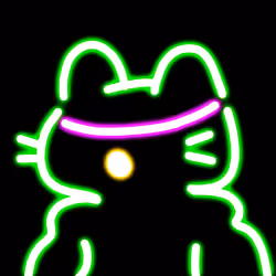 Neon Cat #289