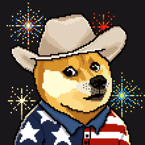 Dogepunks #123 - 4th of July Doge
