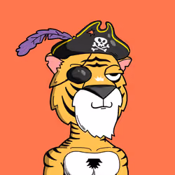 Grouchy Tiger Social Club #242