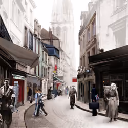 A street through time
